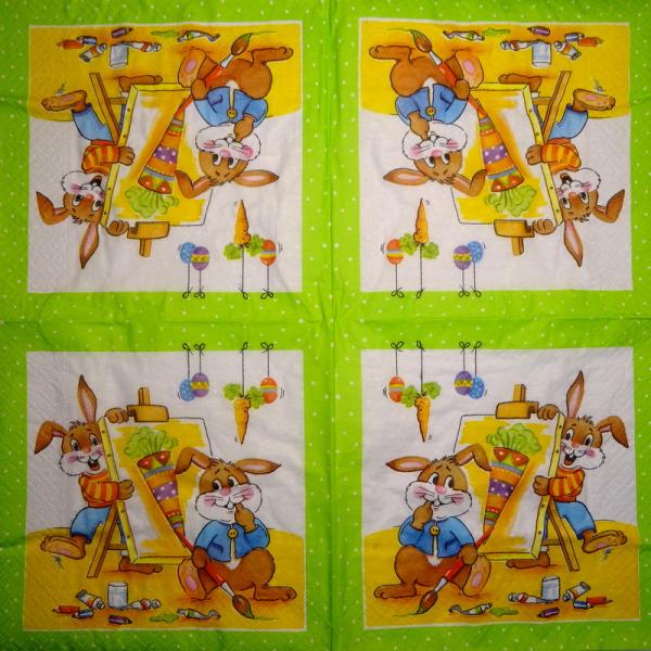 027 Rabbits:  unnatürlich - 3-ply